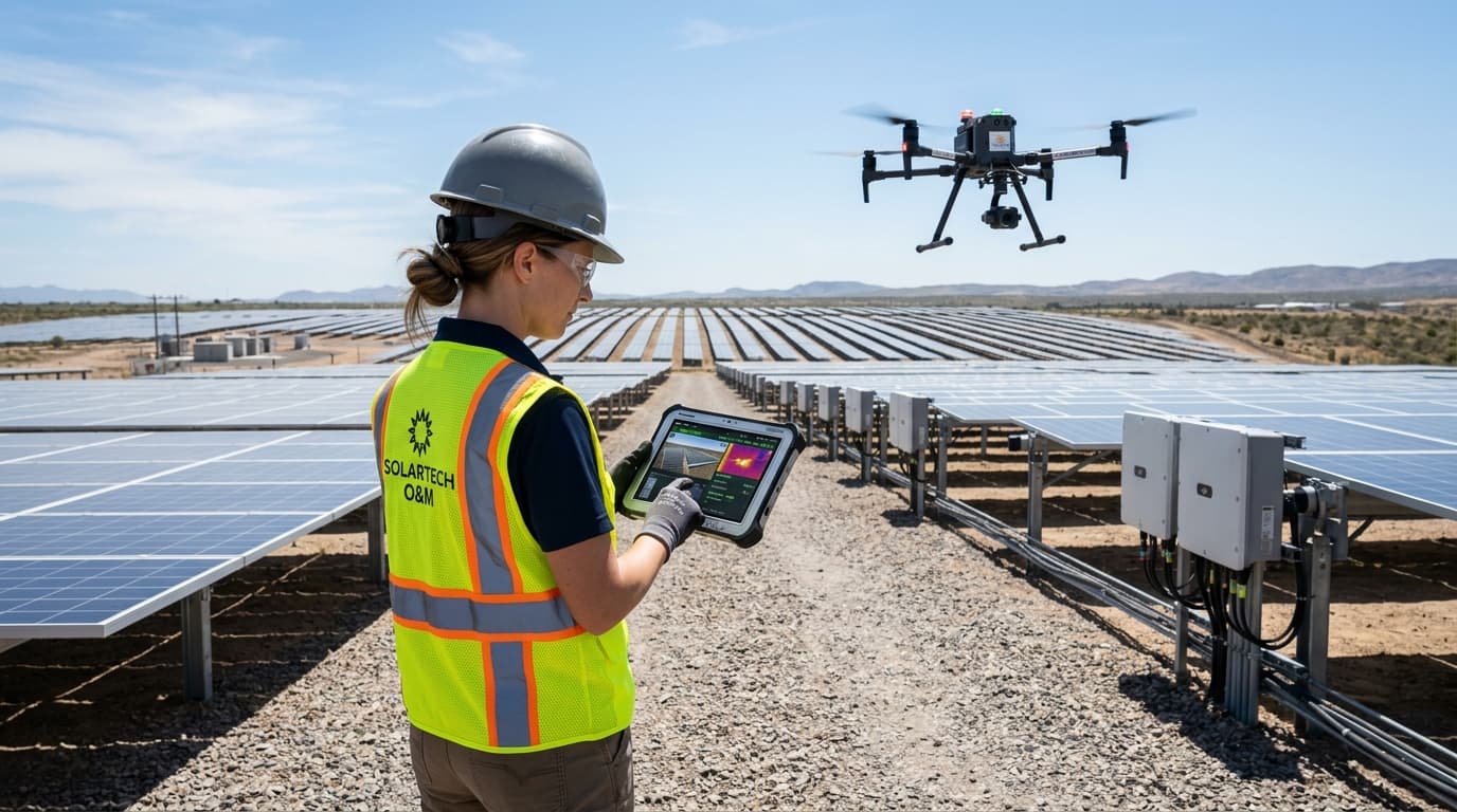 Termal Kameralı Drone Taramaları ile Panel Sıcak Nokta (Hotspot) Tespiti ve SCADA İzleme